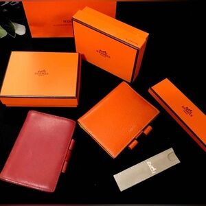 2 Hermes Agenda cover Bundle & pen cover